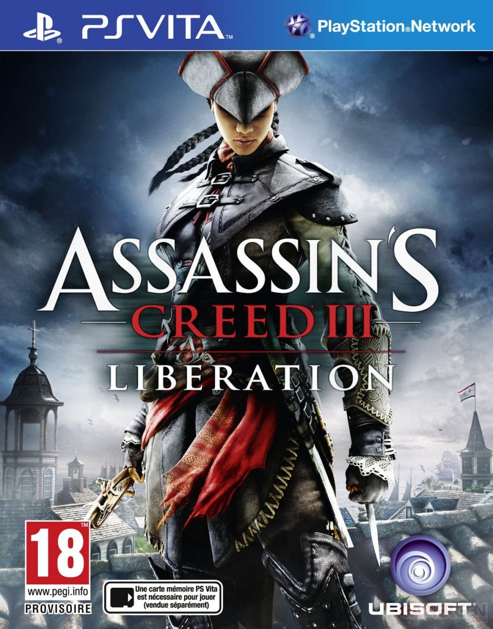 Assassin\'s Creed III Liberation jaquette couverture 20.07