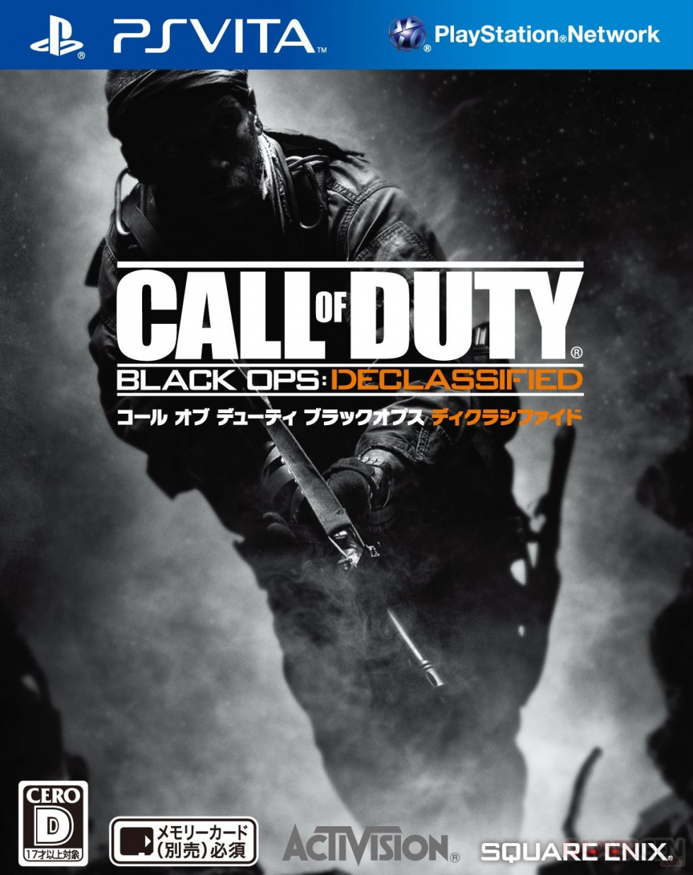 Call of duty black ops declassified jaquette jap covers 30.11.2012.