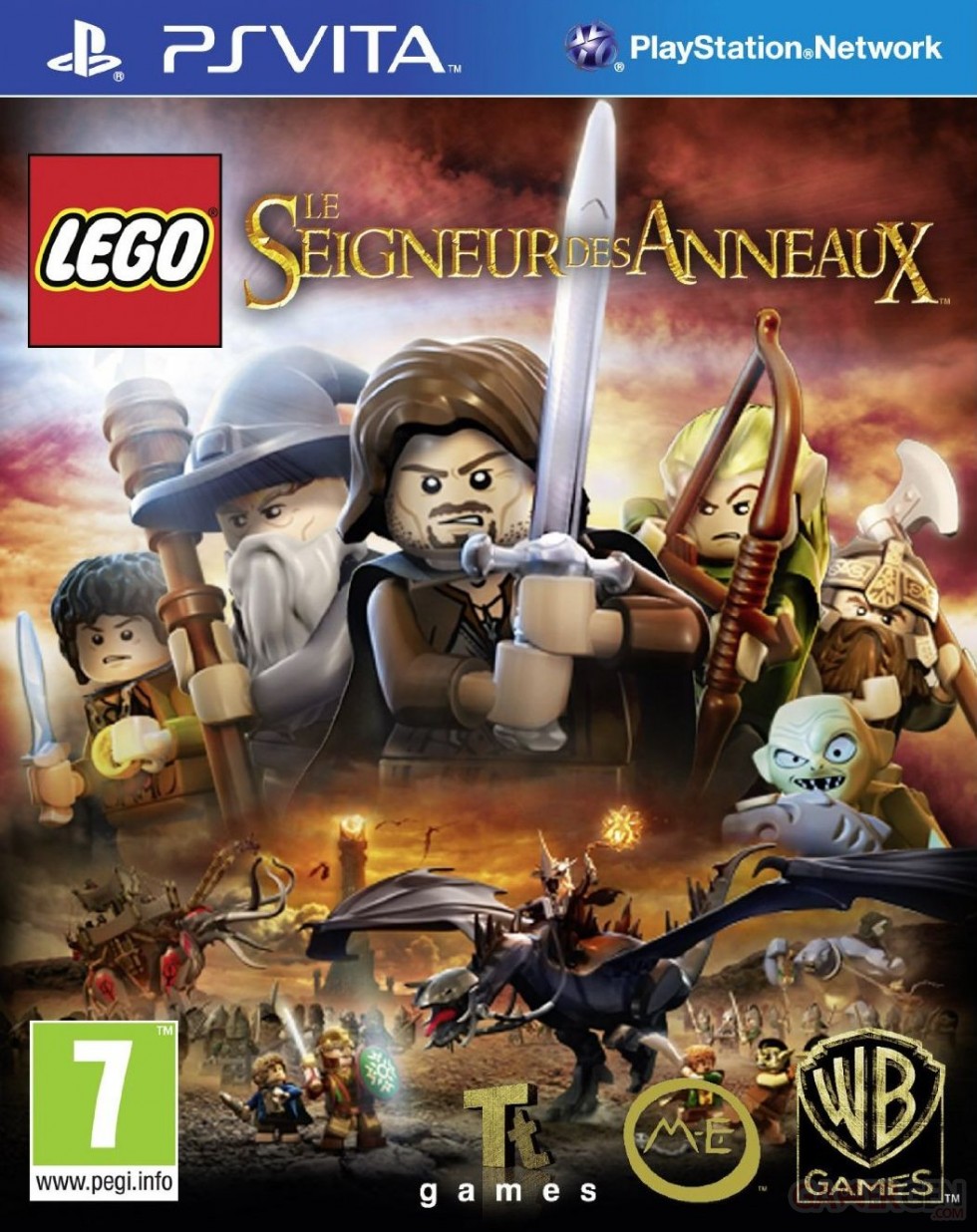 Lego le seigneur des anneaux jaquette cover 31.10.2012.