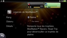 ModNation Racers Road TriP trophees platine 19.04.2012