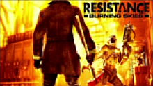 resistance burning skies cover box art jaquette head