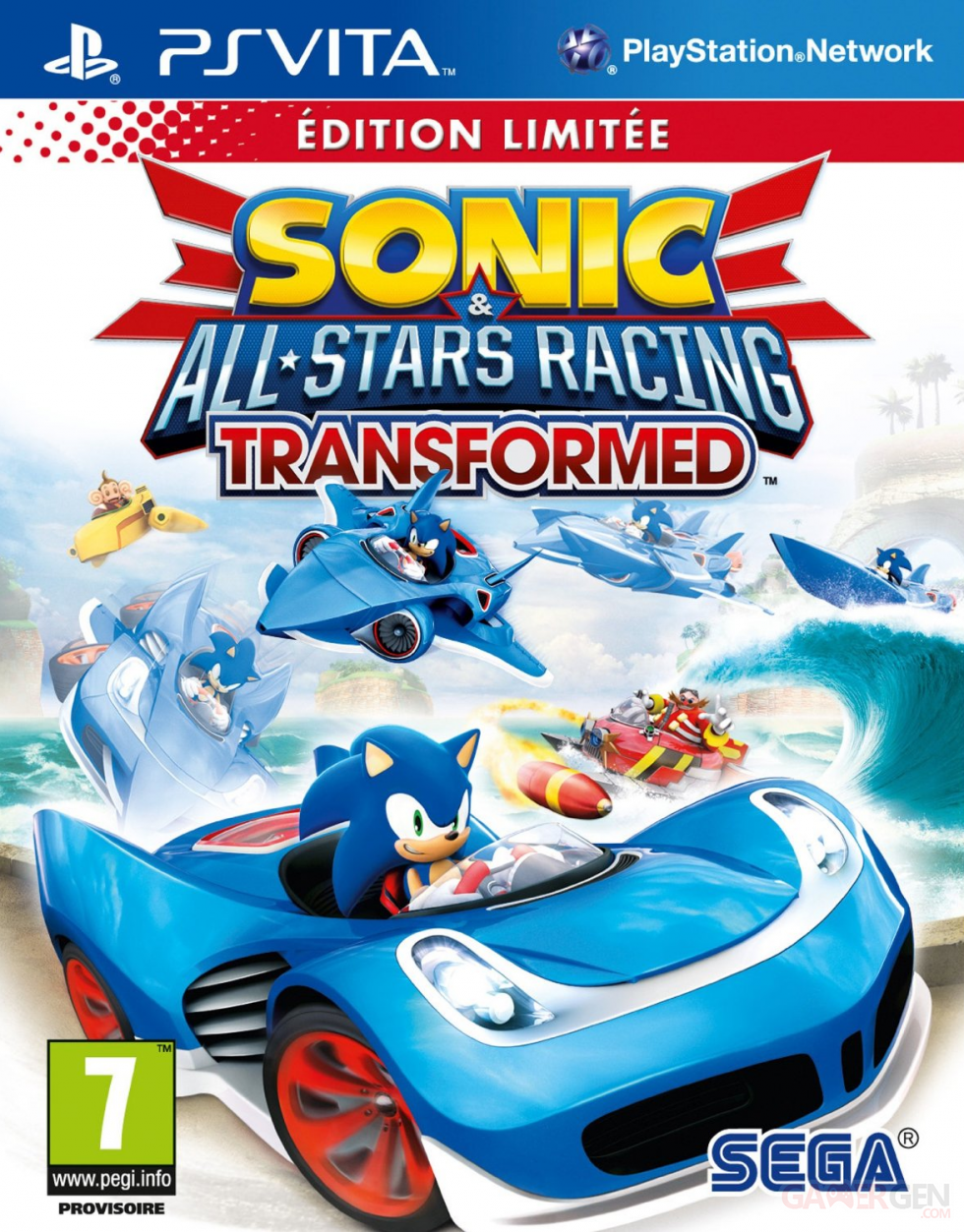 Sonic All Stars Racing Transformed Edition Linitee 31.10.2012.