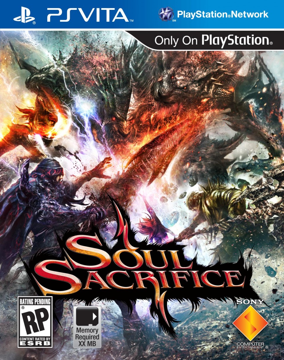 Soul Sacrifice jaquette cover US 29.01.2013.